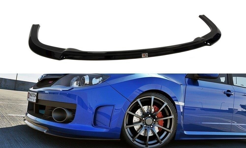 Frontlippe V.1 passend für Subaru Impreza WRX STI Mk3 schwarz Hochglanz