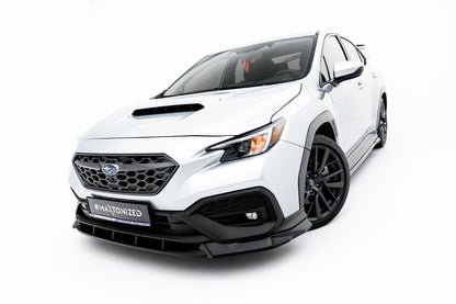 Frontlippe V.1 passend für Subaru WRX STI Mk2 schwarz Hochglanz
