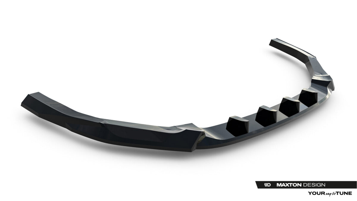 Frontlippe V.1 passend für Subaru WRX STI Mk2 schwarz Hochglanz