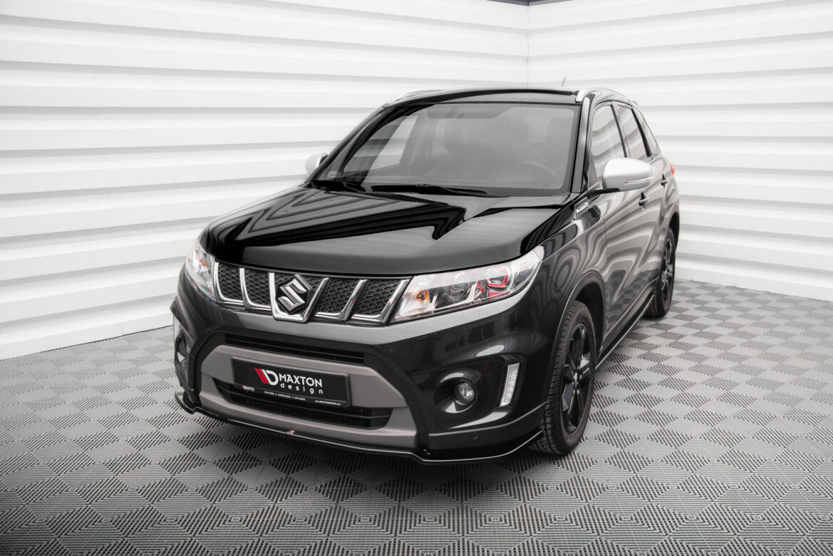 Frontlippe V.1 passend für Suzuki Vitara S Mk2 schwarz Hochglanz