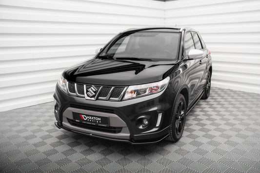 Frontlippe V.1 passend für Suzuki Vitara S Mk2 schwarz Hochglanz