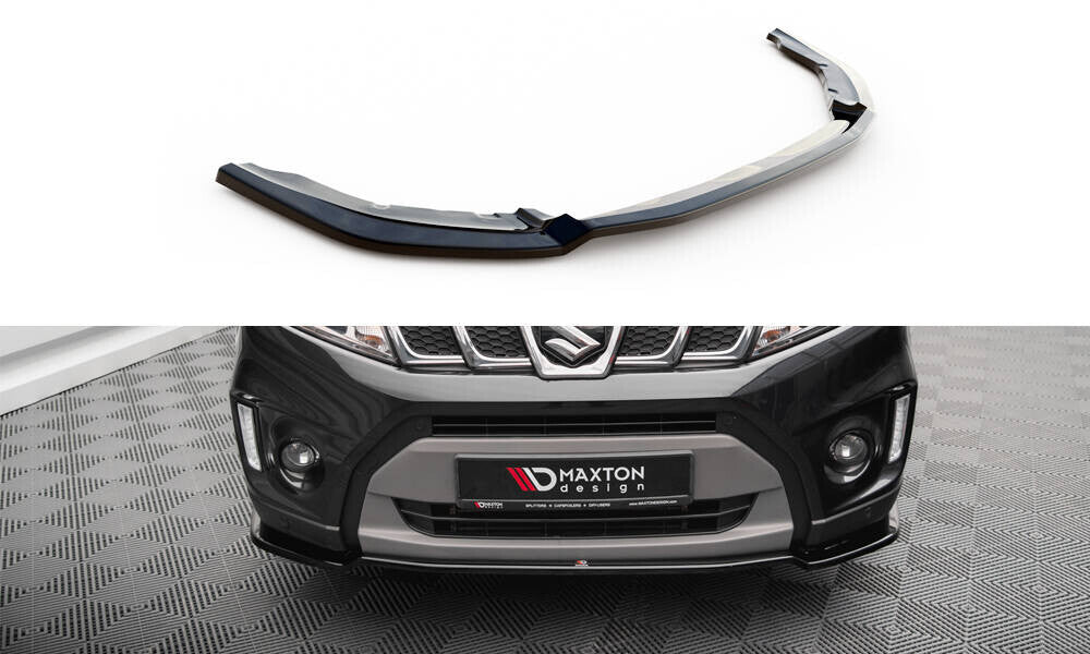 Frontlippe V.1 passend für Suzuki Vitara S Mk2 schwarz Hochglanz