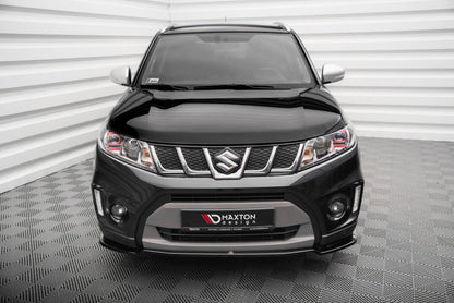 Frontlippe V.1 passend für Suzuki Vitara S Mk2 schwarz Hochglanz