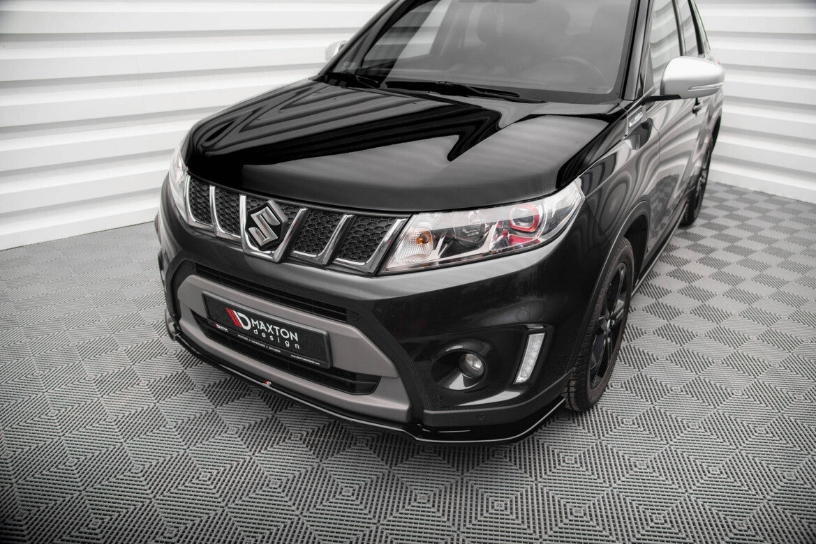 Frontlippe V.1 passend für Suzuki Vitara S Mk2 schwarz Hochglanz