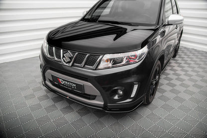 Frontlippe V.1 passend für Suzuki Vitara S Mk2 schwarz Hochglanz