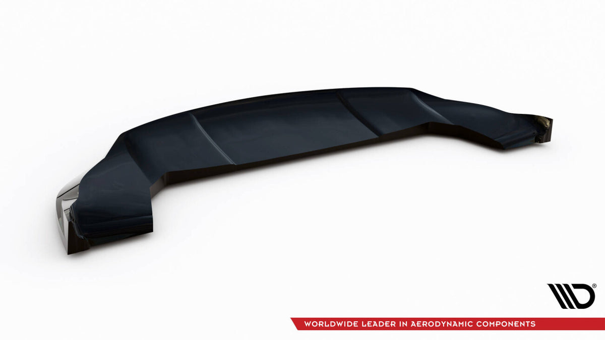 Frontlippe V.1 passend für Tesla Model X Mk1 FL schwarz Hochglanz