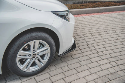Frontlippe V.1 passend für Toyota Corolla XII Touring Sports/ Hatchback schwarz Hochglanz