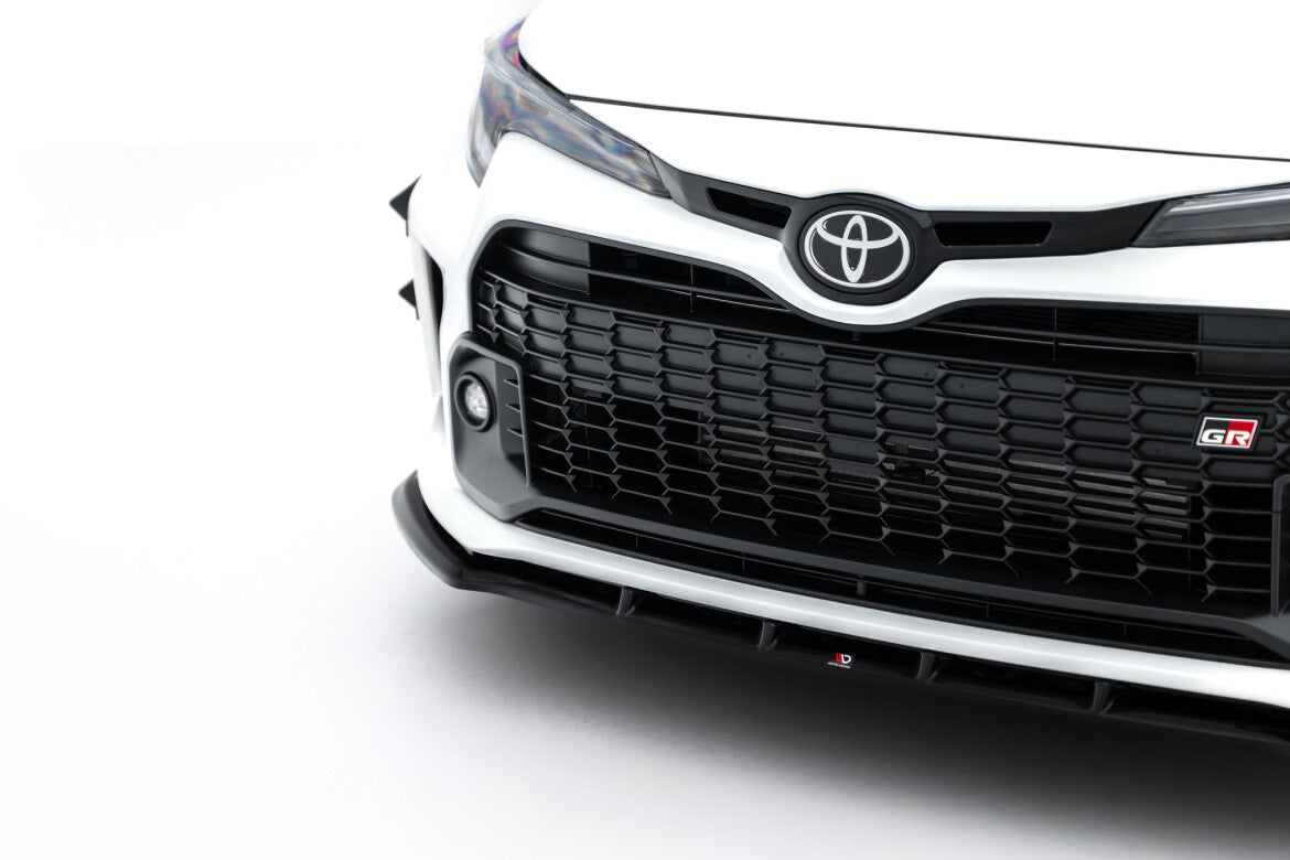 Frontlippe V.1 passend für Toyota GR Corolla Mk12 schwarz Hochglanz