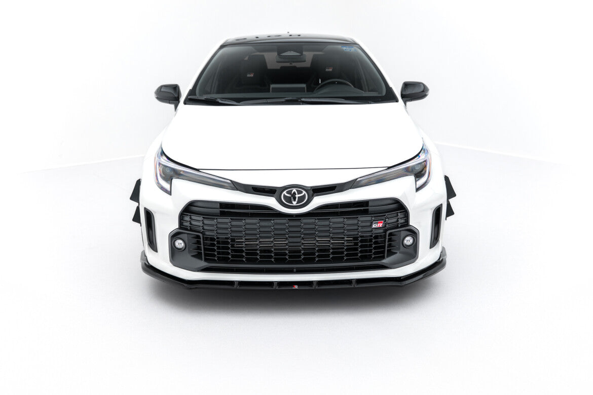 Frontlippe V.1 passend für Toyota GR Corolla Mk12 schwarz Hochglanz