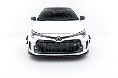Frontlippe V.1 passend für Toyota GR Corolla Mk12 schwarz Hochglanz
