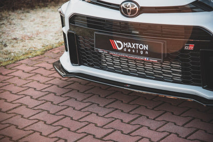 Frontlippe V.1 passend für Toyota GR Yaris Mk4 schwarz Hochglanz