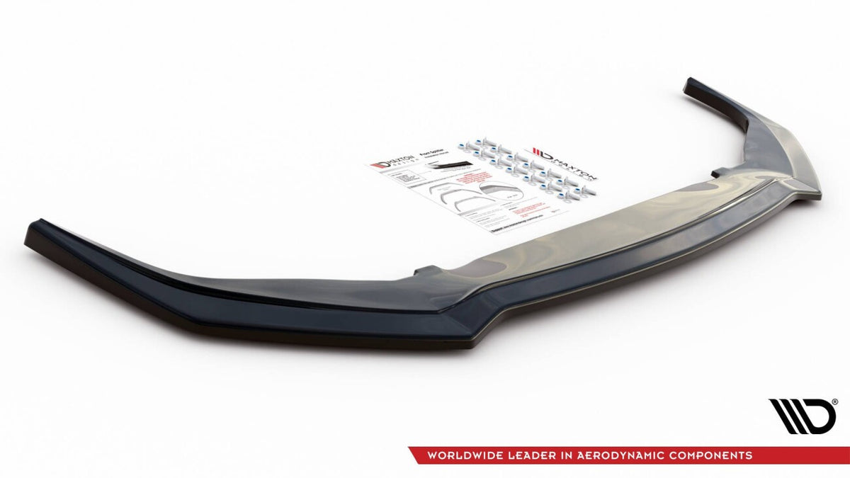 Frontlippe V.1 passend für Toyota GR Yaris Mk4 schwarz Hochglanz