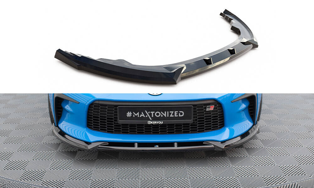 Frontlippe V.1 passend für Toyota GR86 Mk1 schwarz Hochglanz