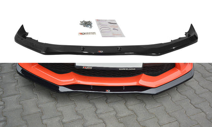 Frontlippe V.1 passend für Toyota GT86 FL schwarz Hochglanz