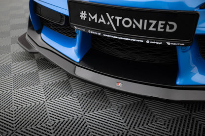 Frontlippe V.1 passend für Toyota Supra Mk5 schwarz Hochglanz