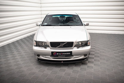 Frontlippe V.1 passend für Volvo C70 Mk1 schwarz Hochglanz