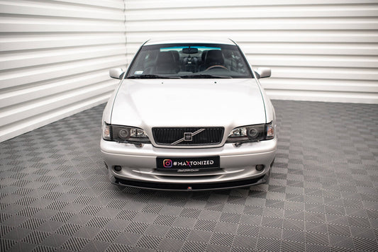 Frontlippe V.1 passend für Volvo C70 Mk1 schwarz Hochglanz