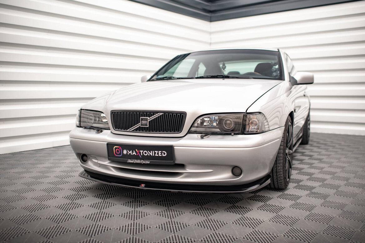 Frontlippe V.1 passend für Volvo C70 Mk1 schwarz Hochglanz