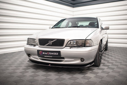Frontlippe V.1 passend für Volvo C70 Mk1 schwarz Hochglanz