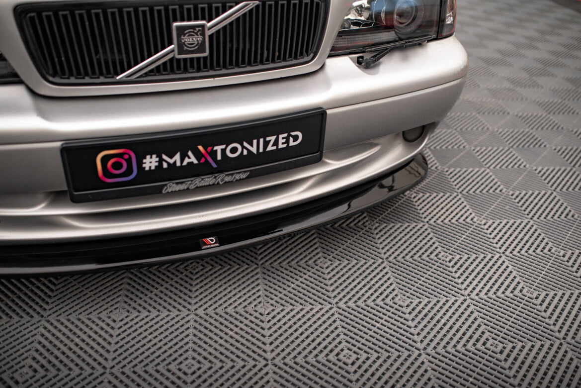 Frontlippe V.1 passend für Volvo C70 Mk1 schwarz Hochglanz