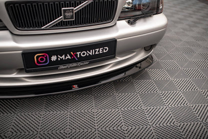 Frontlippe V.1 passend für Volvo C70 Mk1 schwarz Hochglanz
