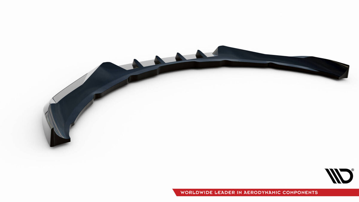 Frontlippe V.1 passend für Volvo S60 R-Design Mk2 schwarz Hochglanz