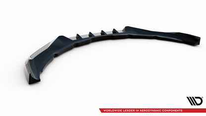 Frontlippe V.1 passend für Volvo S60 R-Design Mk2 schwarz Hochglanz