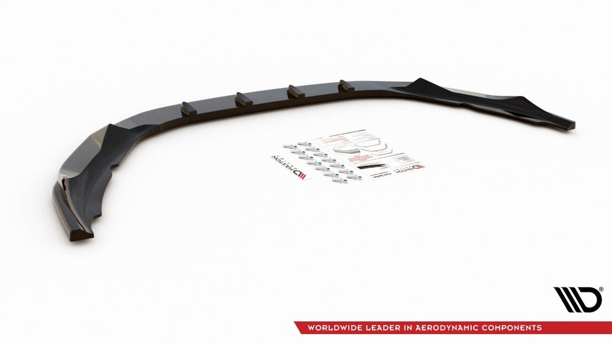 Frontlippe V.1 passend für Volvo S60 R-Design Mk2 schwarz matt