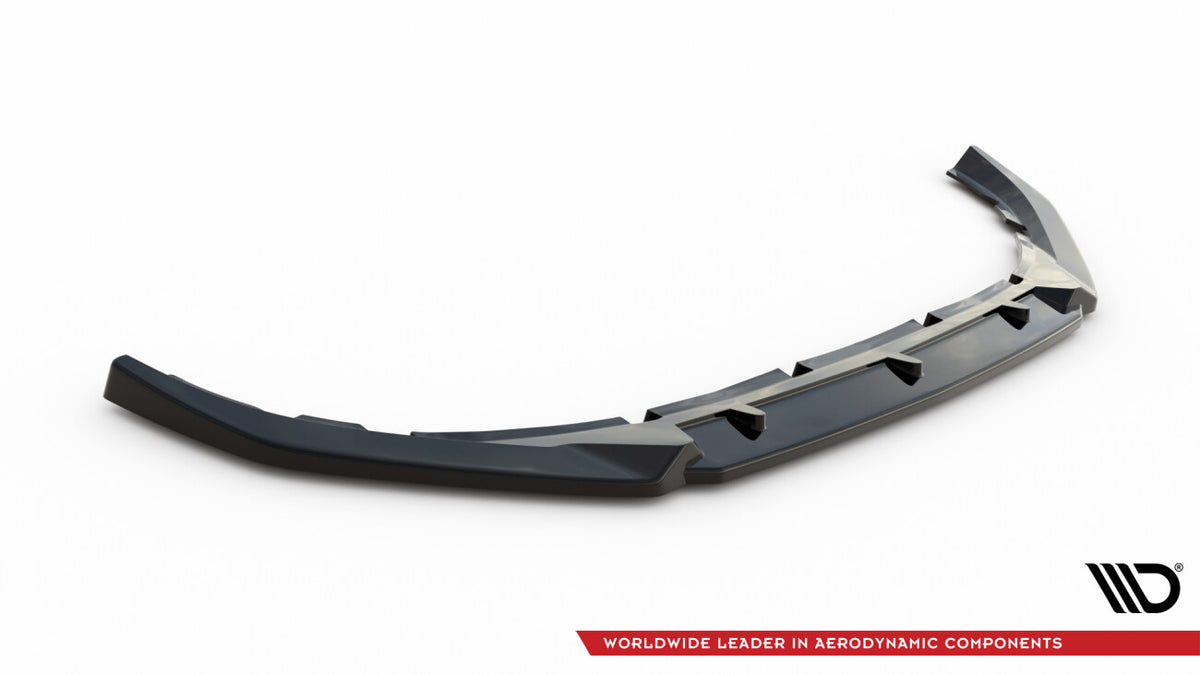 Frontlippe V.1 passend für Volvo S60/V60 R-Design Mk3 schwarz Hochglanz