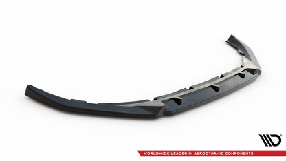 Frontlippe V.1 passend für Volvo S60/V60 R-Design Mk3 schwarz Hochglanz