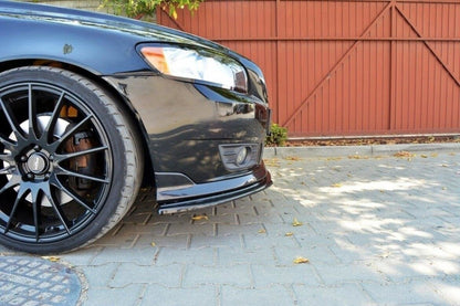 Frontlippe V.1 passend für Volvo V50F R-DESIGN schwarz Hochglanz
