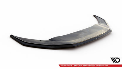 Frontlippe V.1 passend für VW Arteon R-Line Limousine / Shooting Brake Mk1 schwarz Hochglanz