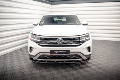 Frontlippe V.1 passend für VW Atlas Cross Sport schwarz Hochglanz