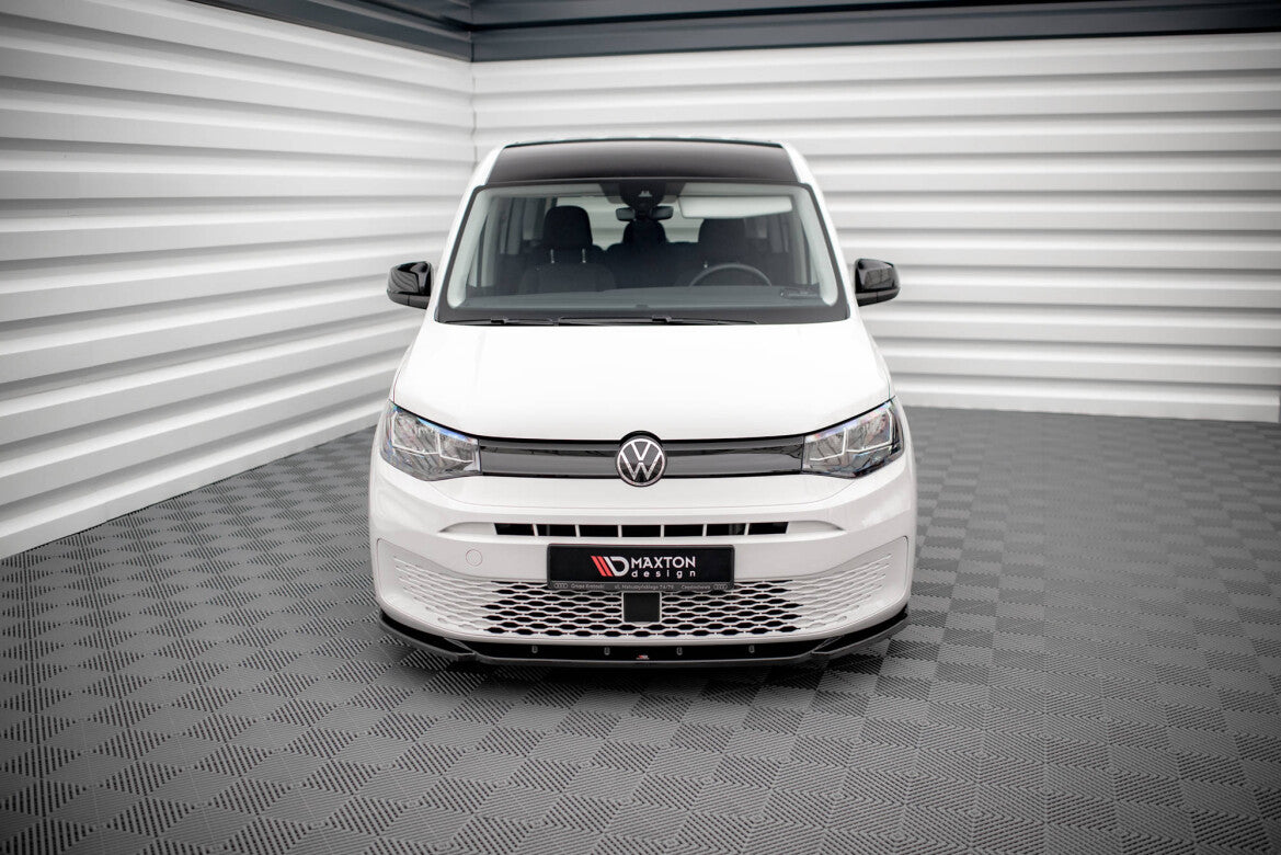 Frontlippe V.1 passend für VW Caddy Mk5 schwarz Hochglanz