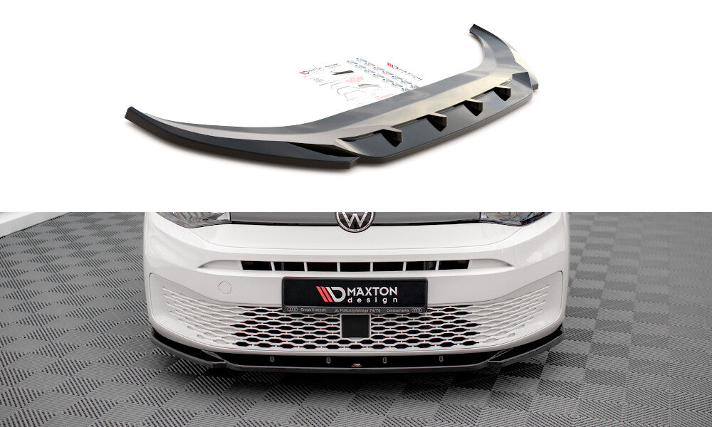 Frontlippe V.1 passend für VW Caddy Mk5 schwarz Hochglanz