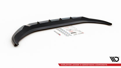 Frontlippe V.1 passend für VW Caddy Mk5 schwarz Hochglanz