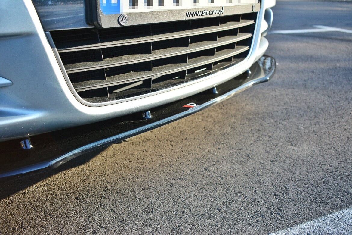 Frontlippe V.1 passend für VW EOS schwarz Hochglanz