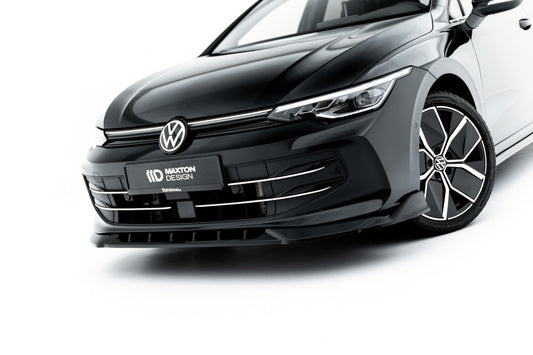 Frontlippe V.1 passend für VW Golf Mk8 FL schwarz Hochglanz