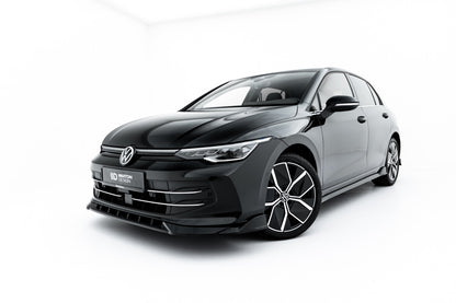 Frontlippe V.1 passend für VW Golf Mk8 FL schwarz Hochglanz