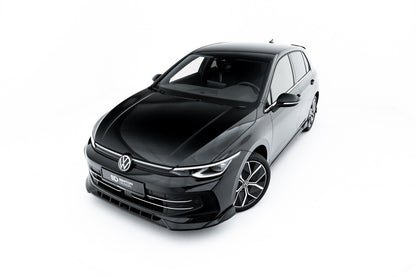 Frontlippe V.1 passend für VW Golf Mk8 FL schwarz Hochglanz