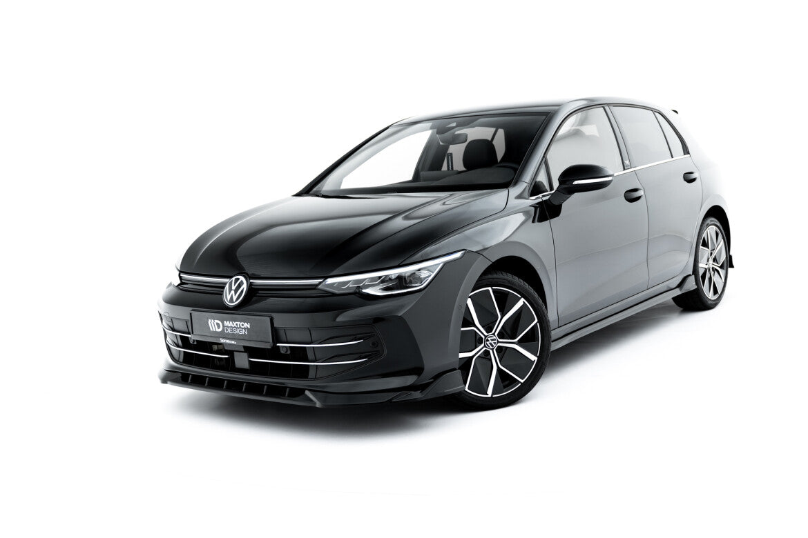 Frontlippe V.1 passend für VW Golf Mk8 FL schwarz Hochglanz