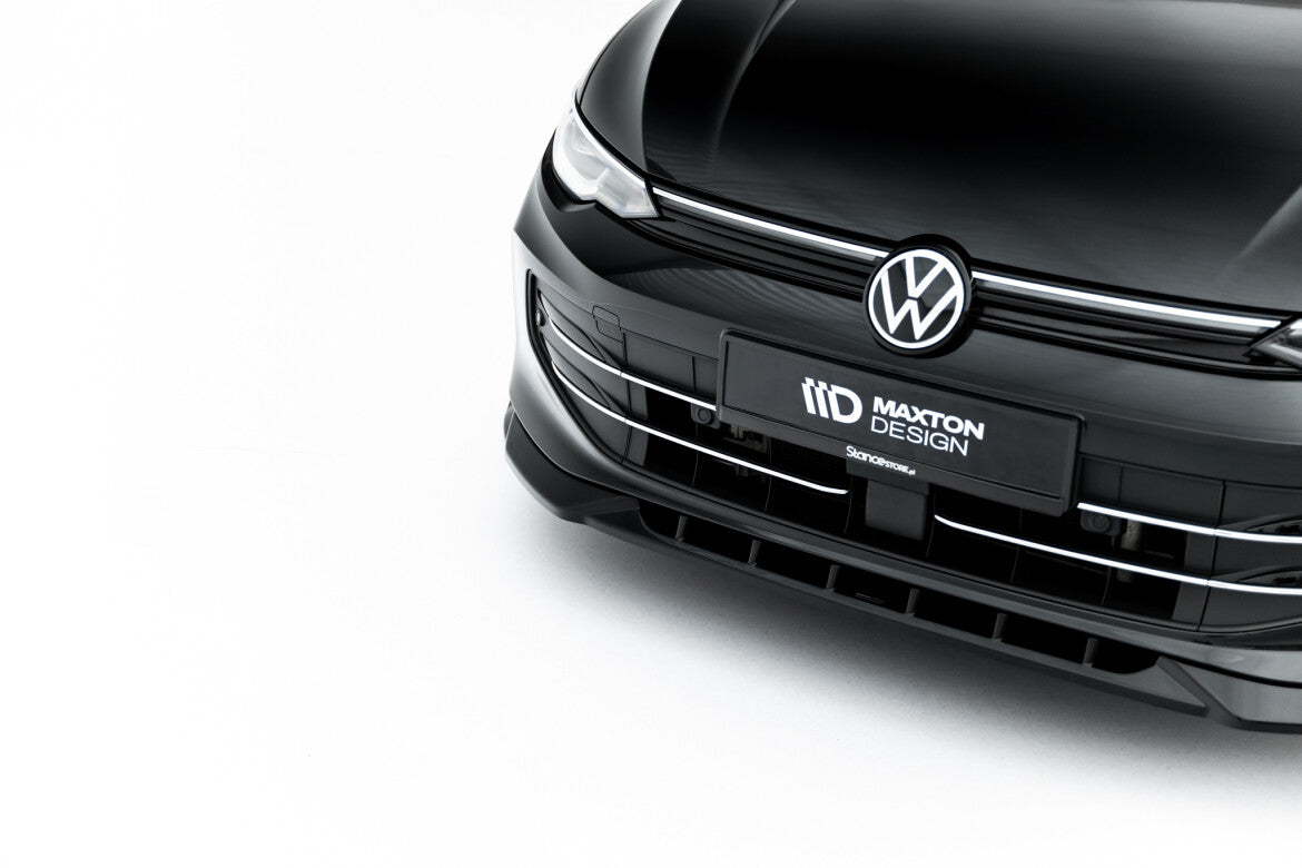 Frontlippe V.1 passend für VW Golf Mk8 FL schwarz Hochglanz