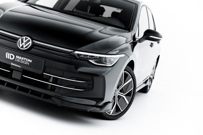 Frontlippe V.1 passend für VW Golf Mk8 FL schwarz Hochglanz