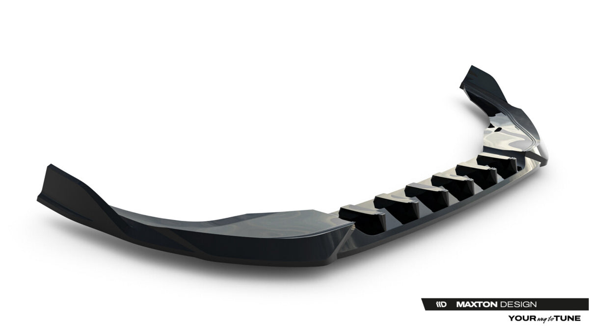 Frontlippe V.1 passend für VW Golf Mk8 FL schwarz Hochglanz