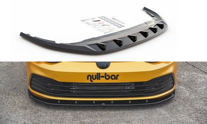 Frontlippe V.1 passend für VW Golf Mk8 schwarz Hochglanz