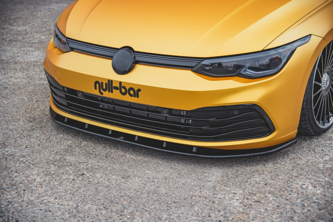Frontlippe V.1 passend für VW Golf Mk8 schwarz Hochglanz
