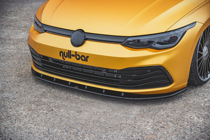 Frontlippe V.1 passend für VW Golf Mk8 schwarz Hochglanz