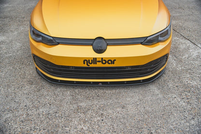 Frontlippe V.1 passend für VW Golf Mk8 schwarz Hochglanz