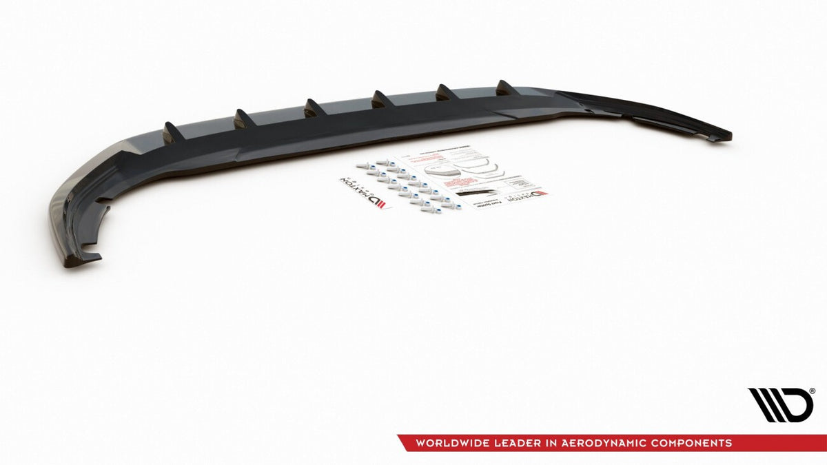 Frontlippe V.1 passend für VW Golf Mk8 schwarz Hochglanz
