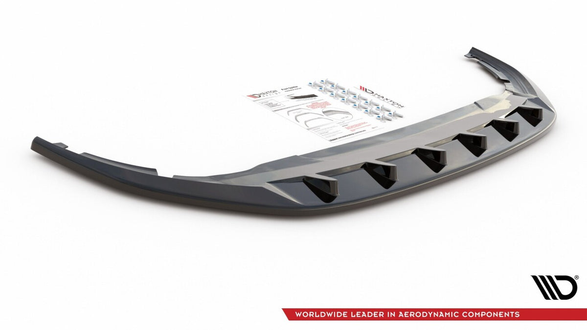 Frontlippe V.1 passend für VW Golf Mk8 schwarz Hochglanz